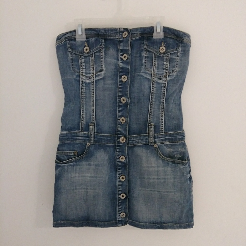 Denim dress